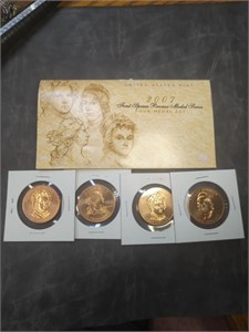2007 first spouse medal set