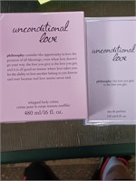 Unconditional love whipped body cream and perfume