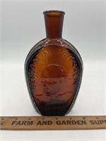 Benjamin Franklin Glass Bottle With Cork, Glass