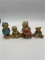 4 Cherished Teddies