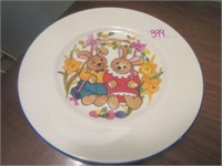 Bunny Plate by Royle Vale