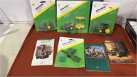 NIP John Deere tractors and booklets