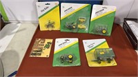 NIP Lot of John Deere toy tractors and more