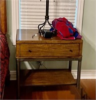 Vintage Haverty Night Stand on Right