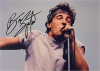 Autograph COA Bruce Springsteen Photo