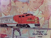 Lionel Train 1960 Metal Sign