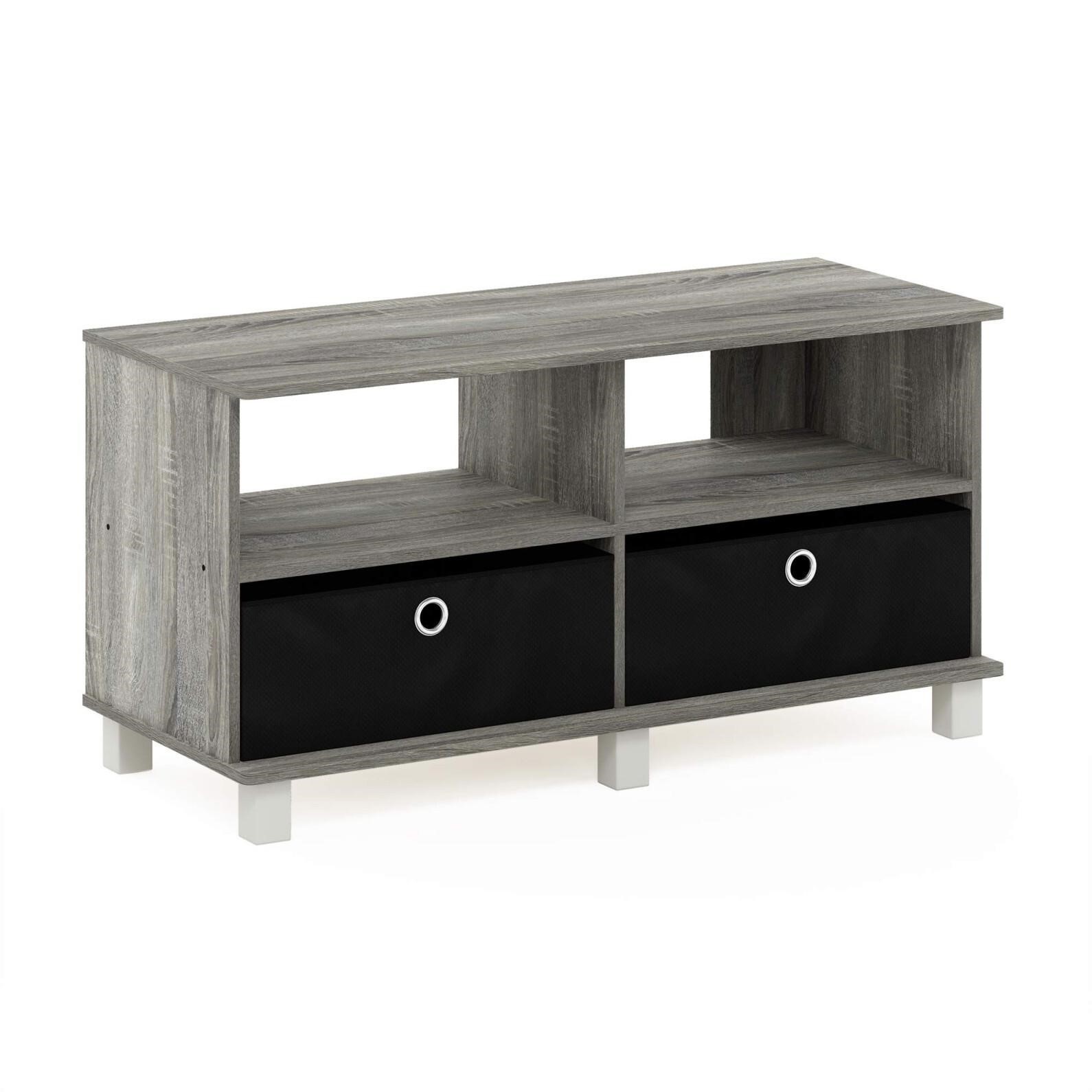 Furinno Andrey Entertainment Center with Bin Drawe