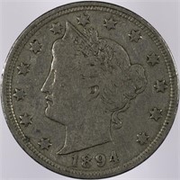 1894-P Liberty Head V Nickel