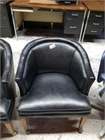Leather Roller Chair