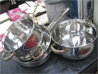 NOS POTS AND PANS 5PC