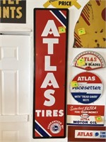 Atlas tire sign, great condition 60 x 15 1/2