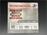 WINCHESTER X SUPER 12 GAUGE 25 ROUNDS