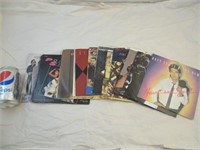 15 disques vinyles 45 tours dont Michael Jackson &