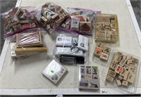 Large Lot of Craft Stamps