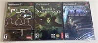 Sealed Playstation 2 Videogame 3-Pack