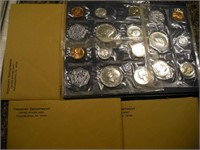 (3)- 1963 United States Mint Set