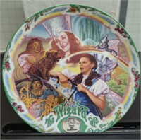 Wizard of Oz musical plate - over the rainbow