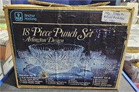 18 PCS punch bowl