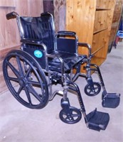 Medline standard 18" wheelchair w/ foot rests