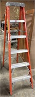 6ft Keller Fiberglass/Aluminum Ladder.