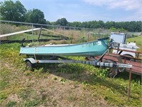 BOAT AND TRAILER