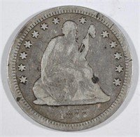 1877-CC SEATED QUARTER