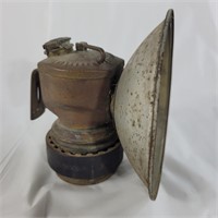 Vintage Justrite Minors Lamp