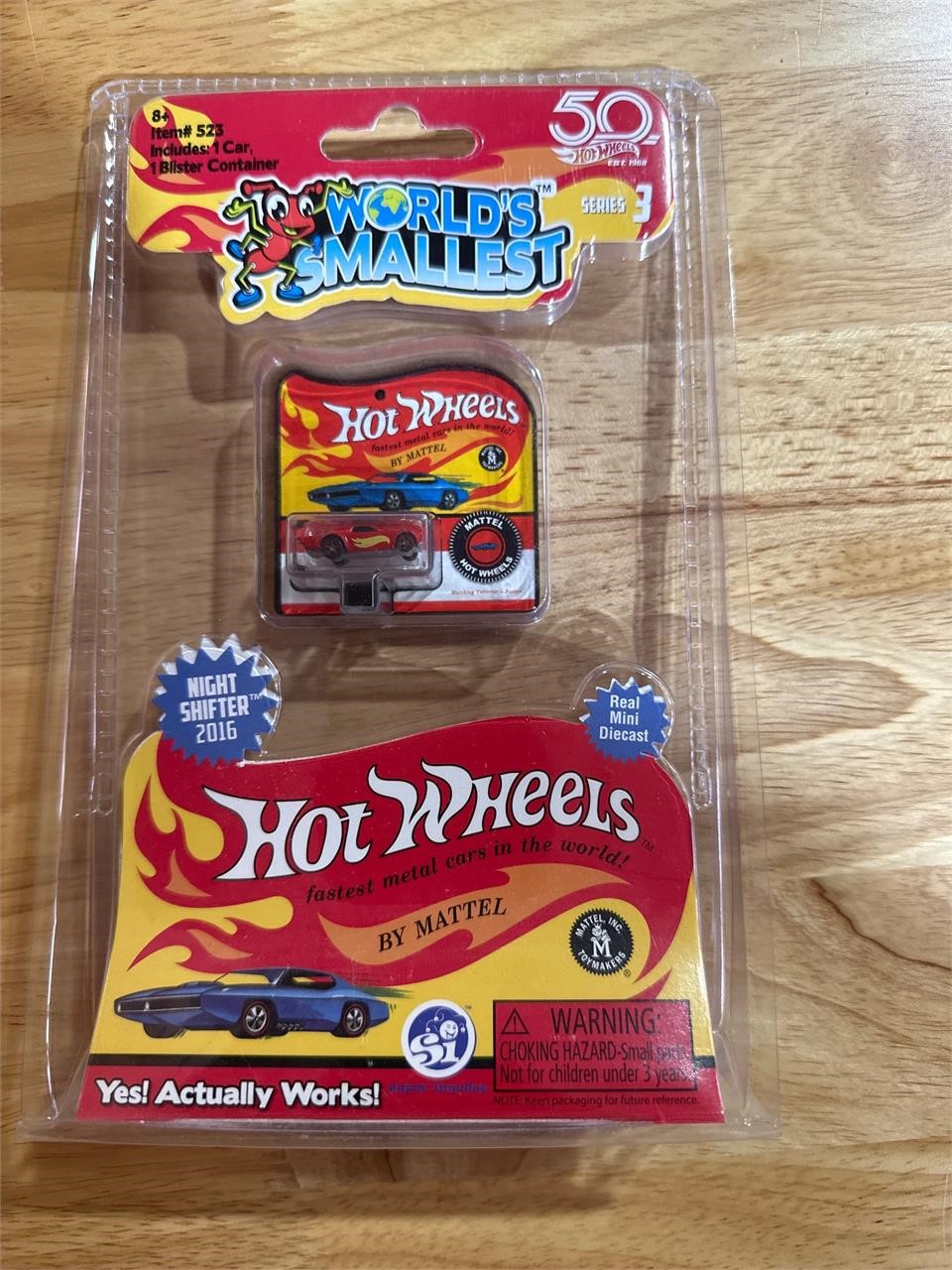 We’re all smallest hot wheels