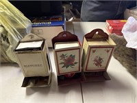 Antique Kitchen Matchholders