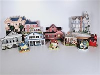 Resin Miniature Houses, Shelia Wood Houses