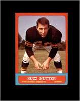 1963 Topps #128 Buzz Nutter SP EX to EX-MT+