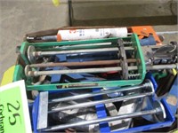 (2)Box Lots of Grease Guns & Caulking Guns