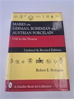 MARKS ON GERMAN, BOHEMIAN AND AUSTRIAN PORCELAIN