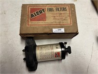 Vintage ALERT Fuel Filter with Original Box