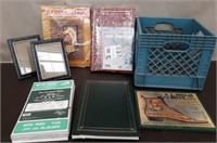 Crate Photo Albums, Picture Frames, Sign, Photo