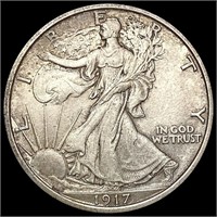 1917 Walking Liberty Half Dollar CLOSELY