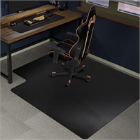 SALLOUS Office Mat  48x36  T-Shape (Black)