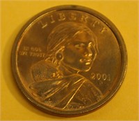 2001 P Sacagawea Dollar
