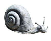 Lead Snail Garden Sculpture