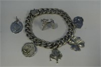 Sterling Charm Bracelet