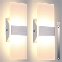 TRLIFE Wall Sconces Set of 2 - 12W 3000K