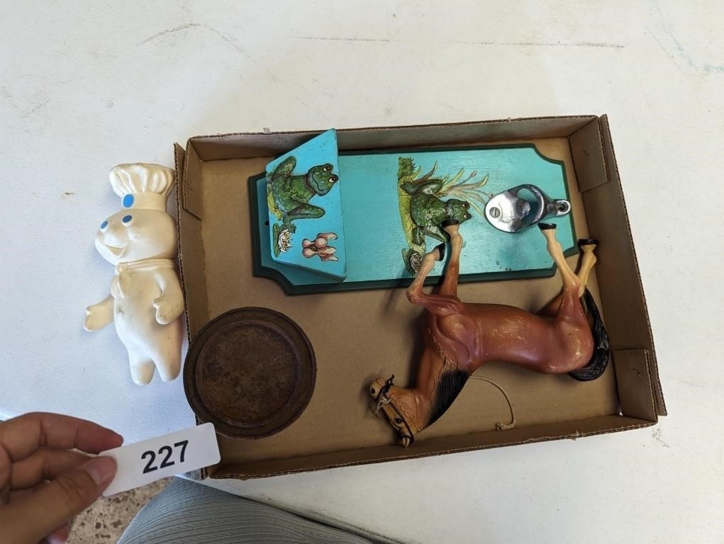 Pillsbury Dough Boy Toy, Horse & Other
