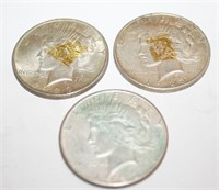 1923 Peace Silver Dollars