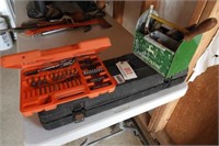 Tool lot to include: wrenches, sockets, nut