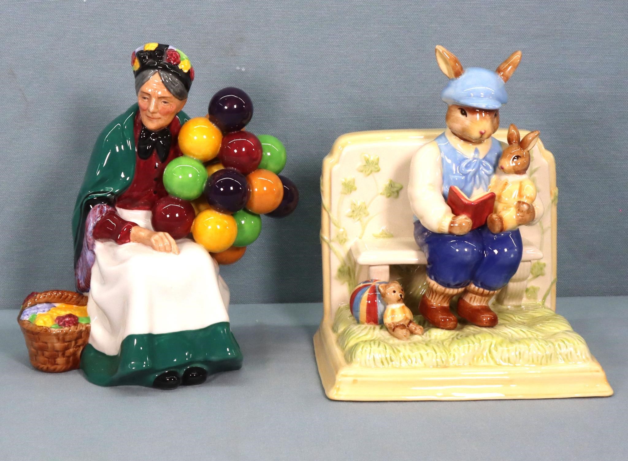 (2) Royal Doulton Porcelain Figurines