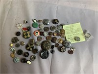 Assorted Buttons and More
