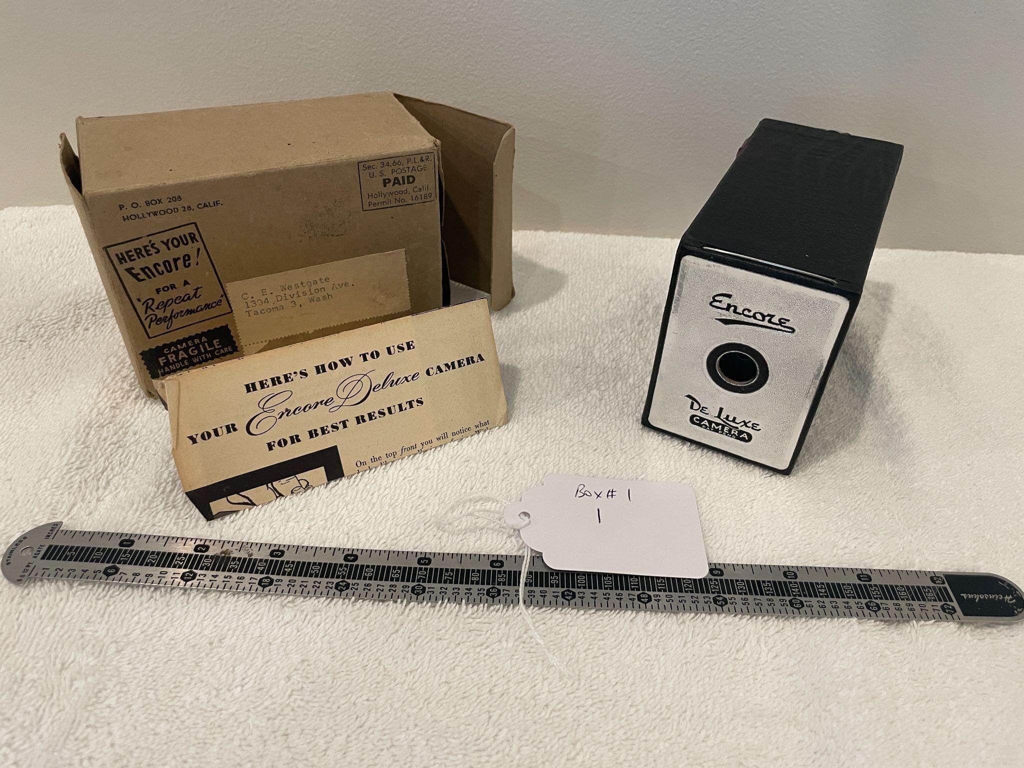 Encore Deluxe Camera with box