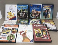 Group of kids DVDs