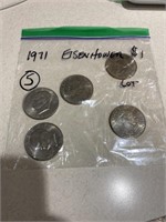 1971 Eisenhower Dollar