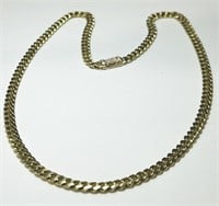 10KT YELLOW GOLD 59.00GRS 22INCH CURB LINK CHAIN
